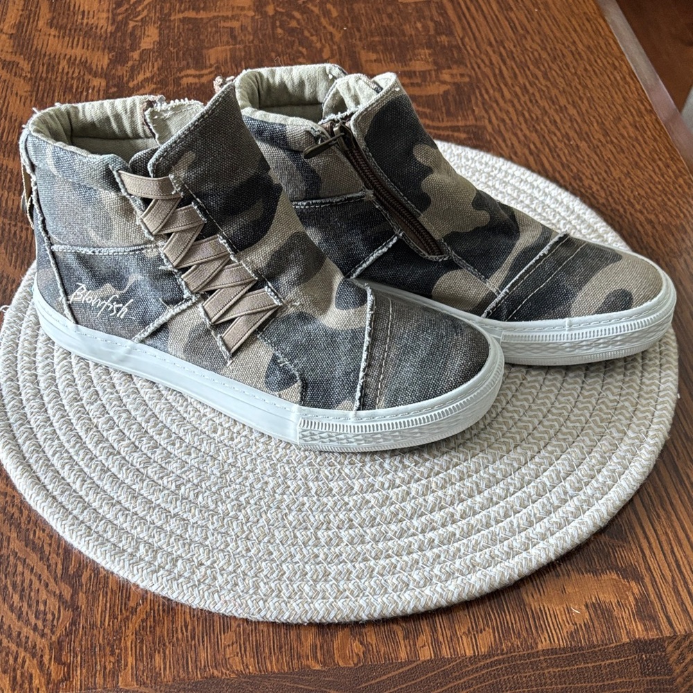 Blowfish Camo High-Top Sneakers